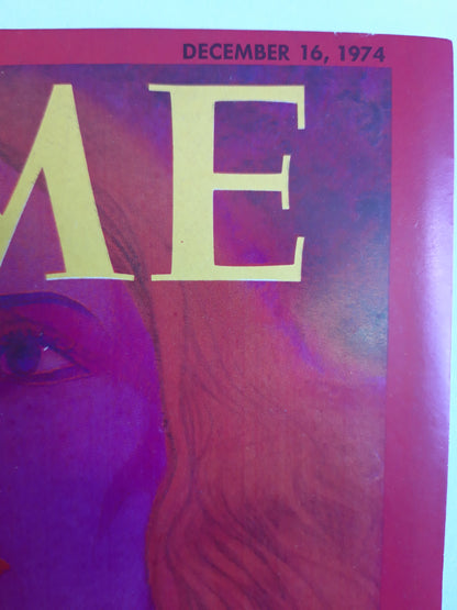 Time magazine Joni Mitchell Rok Women Songs of Pride and Passion 16.12.1974 Dezember 1974