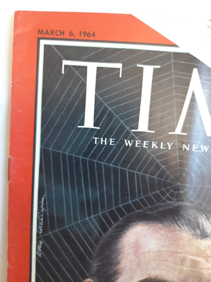 Time magazine Bobby Baker A gentleman with innumerable friendships and connections 06.03.1964 März 1964