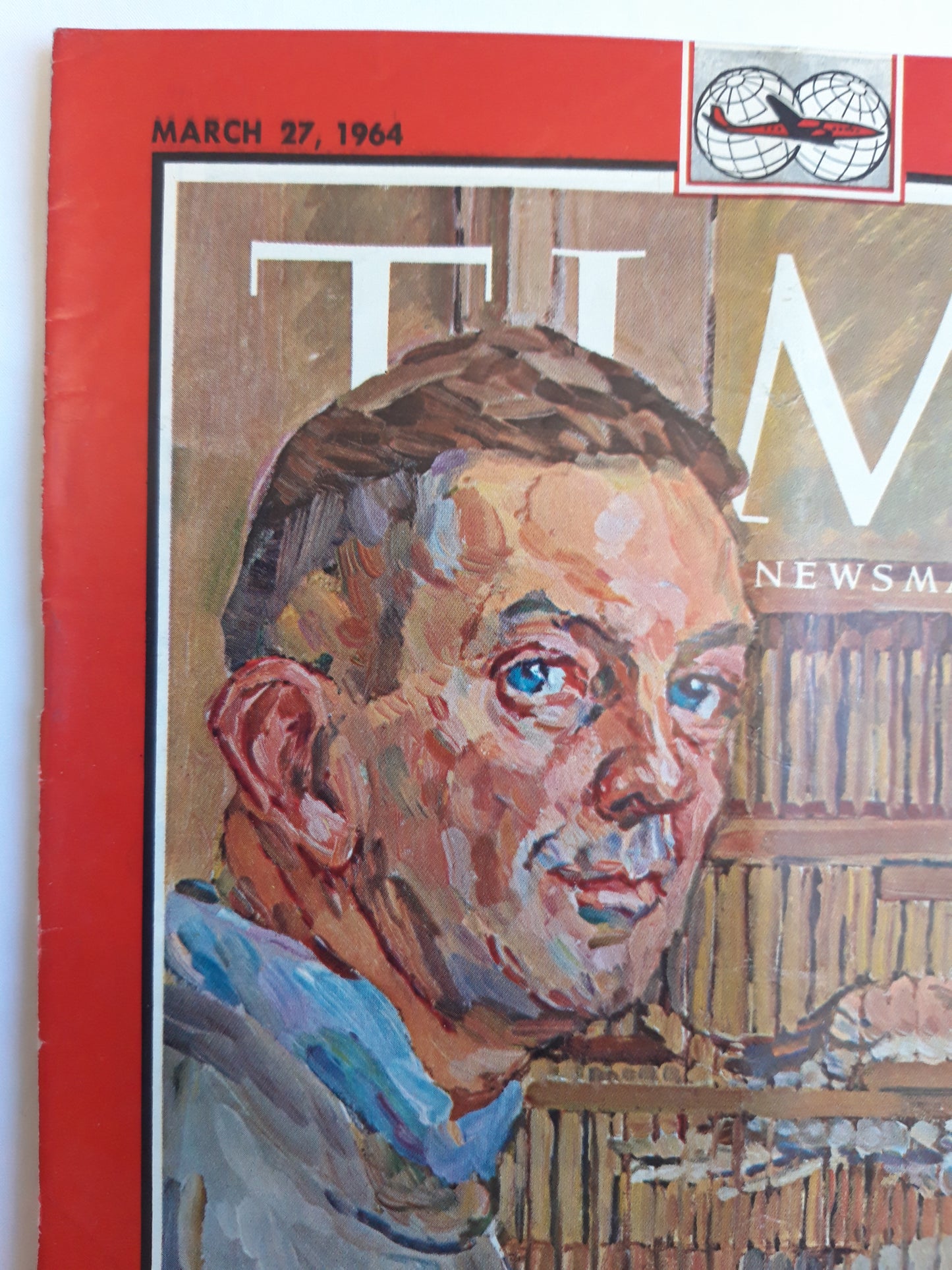 Time magazine Author John Cheever 27.03.1964 März 1964