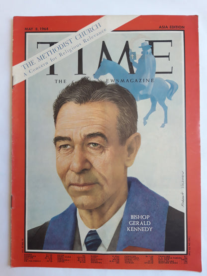 Time magazine Bishop Gerald Kennedy The Methodist Church A Concern for Religious Relevance 08.05.1964 Mai 1964