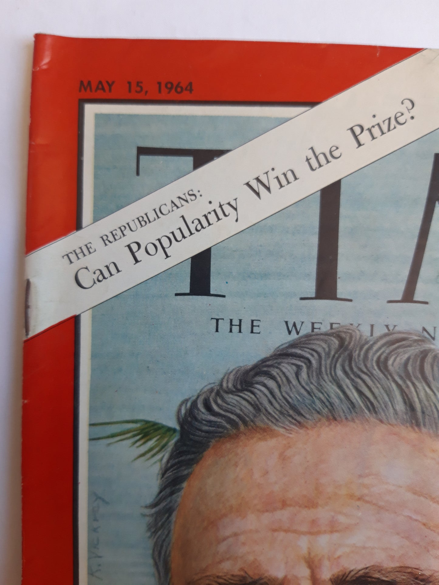 Time magazine Henry Cabot Lodge The Republicans: Can Popularity Win the Prize? 15.05.1964 Mai 1964
