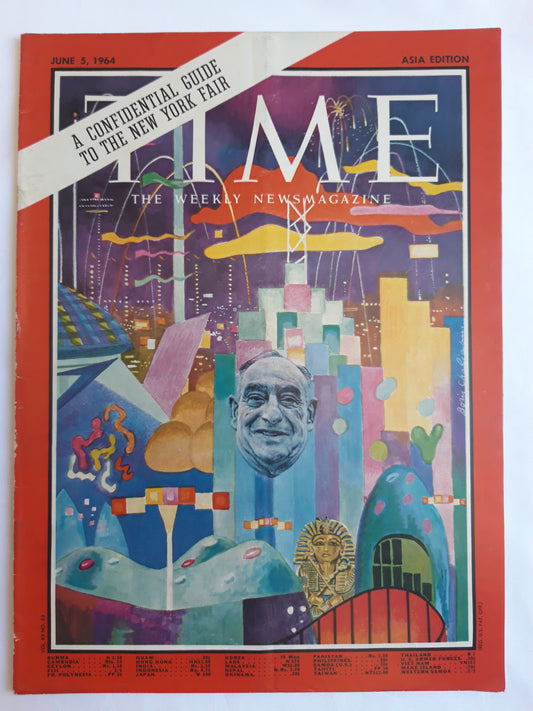 Time magazine A Confidential Guide to the New York Fair 05.06.1964 Juni 1964