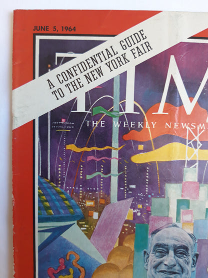 Time magazine A Confidential Guide to the New York Fair 05.06.1964 Juni 1964