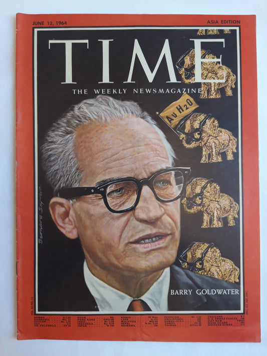 Time magazine Barry Goldwater 12.06.1964 Juni 1964