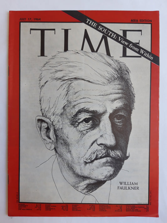 Time magazine William Faulkner The South: View from Within 17.07.1964 Juli 1964