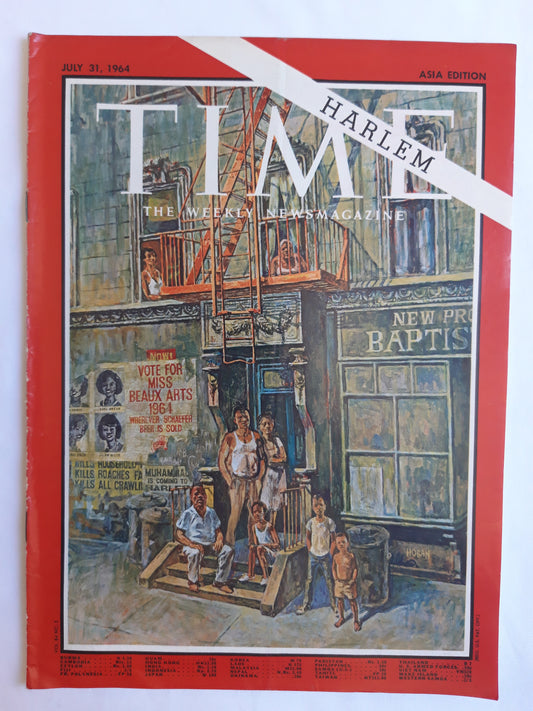 Time magazine Harlem 31.07.1964 Juli 1964