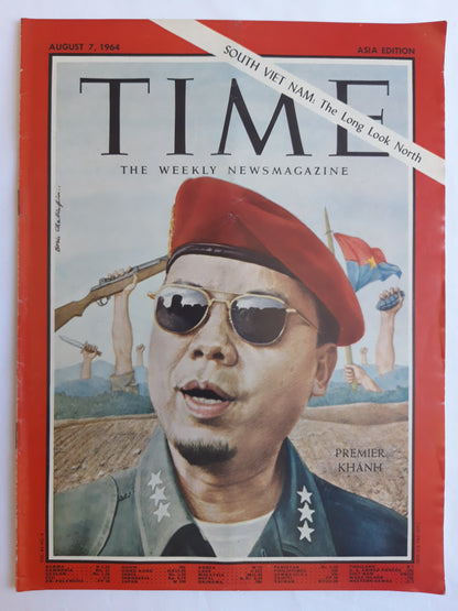 Time magazine Premier Nguyen Khanh 07.08.1964 August 1964