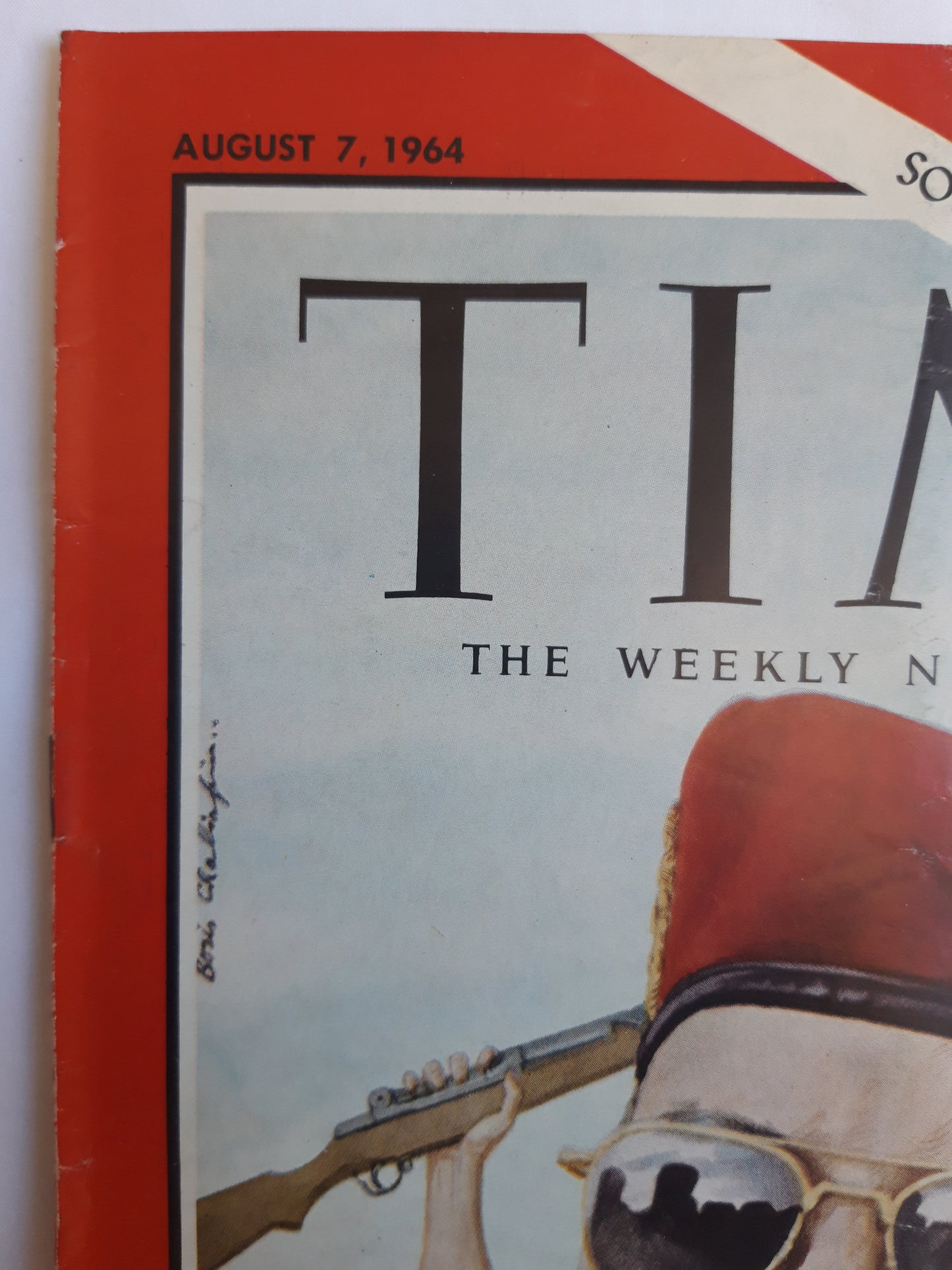 Time magazine Premier Nguyen Khanh 07.08.1964 August 1964