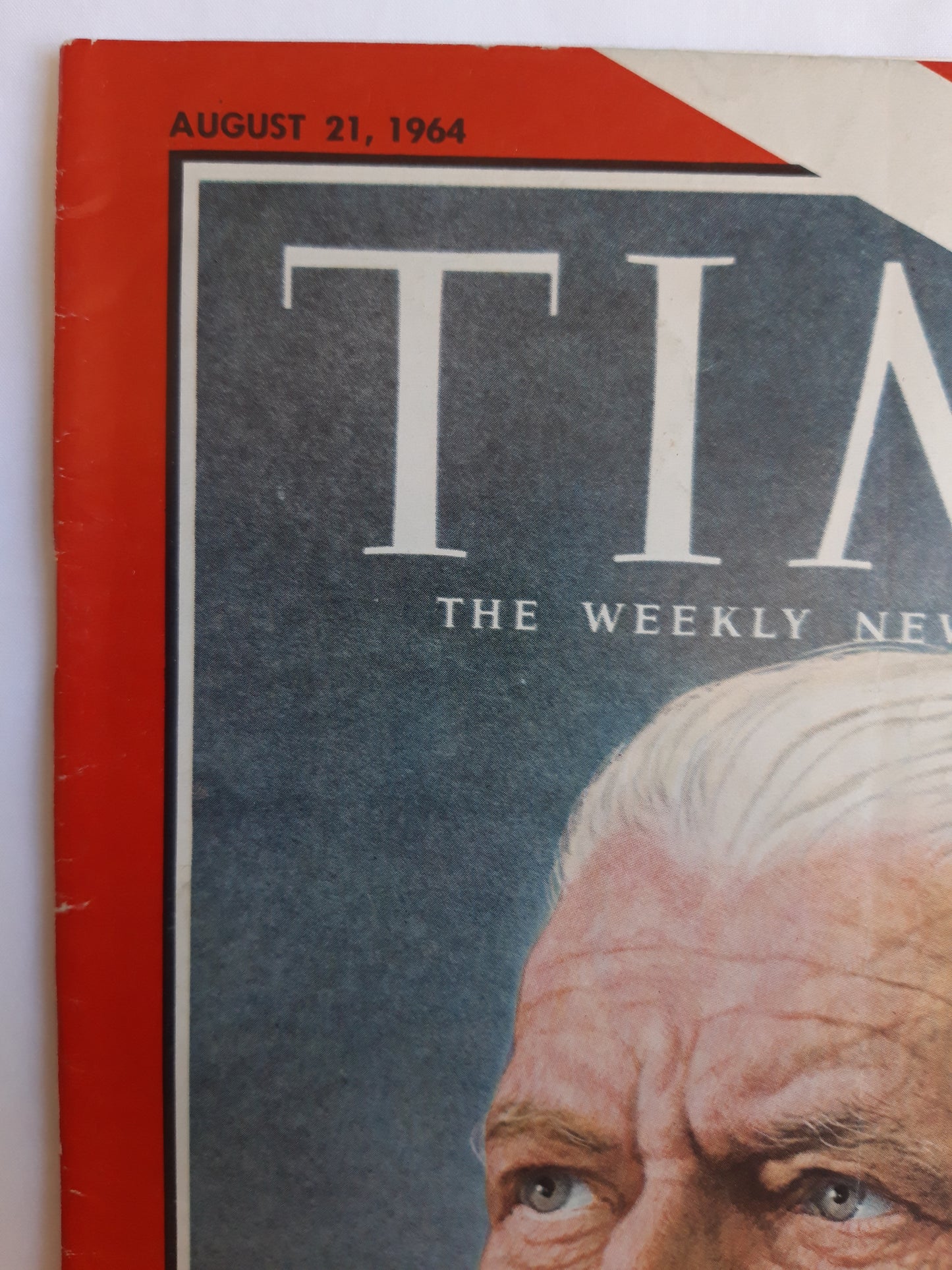 Time magazine Boston`s Cardinal Richard Cushing 21.08.1964 August 1964