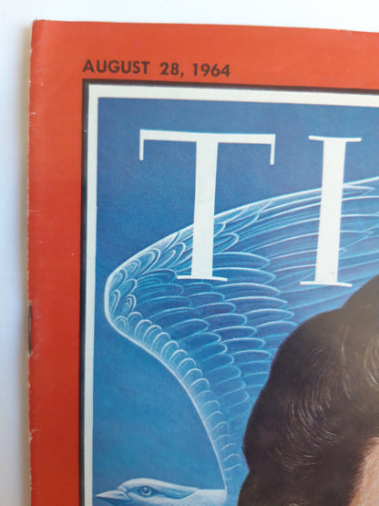 Time magazine  Claudia Alta Lady Bird Johnson 28.08.1964 August 1964