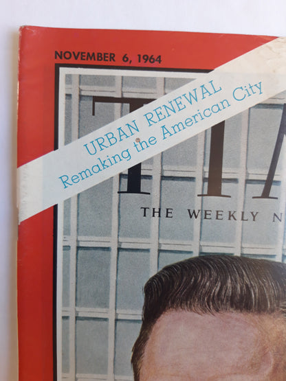 Time magazine Philadelphia`s Edmund Bacon Urban Renewal Remaking the American City 06.11.1964 November 1964