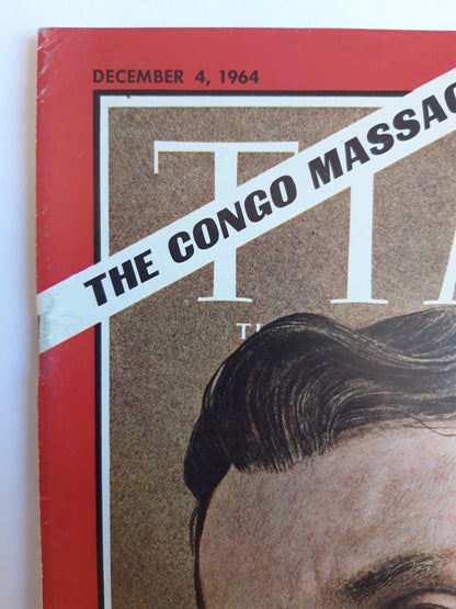 Time magazine Dr. Paul Carlson The Congo Massacre 04.12.1964 Dezember 1964