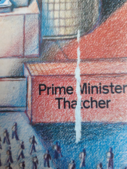 Time magazine Prime Minister Thatcher Embattled Britain Ronald Reagan 16.02.1981 Februar 1981 No.7