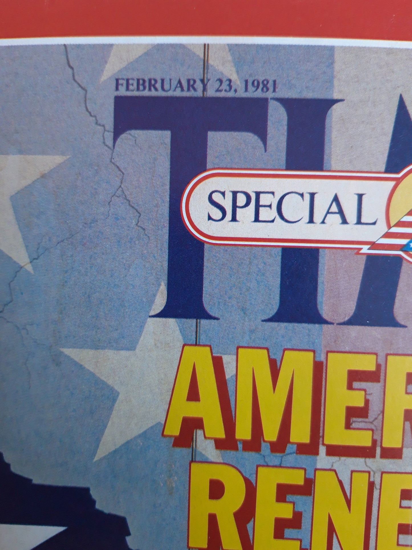 Time magazine American Renewal Special Project 23.02.1981 Februar 1981 No.8