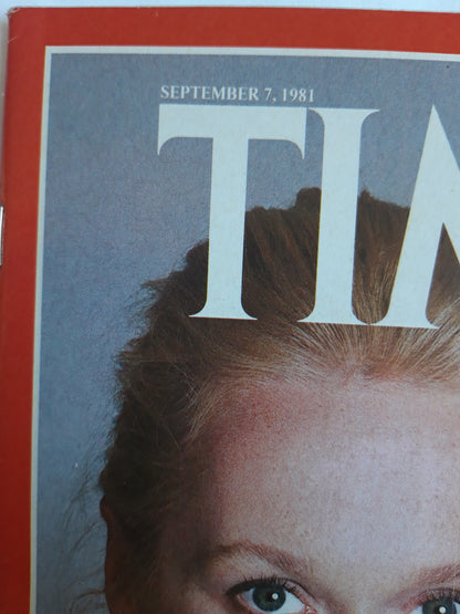 Time magazine Actress Magic Meryl Streep America & Israel 07.09.1981 September 1981 No.36