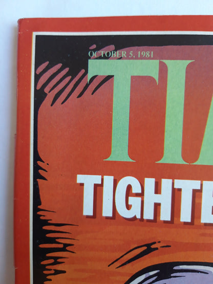 Time magazine Tightening up Poland Norma Kamali`s Fashions 05.10.1981 Oktober 1981 No.40