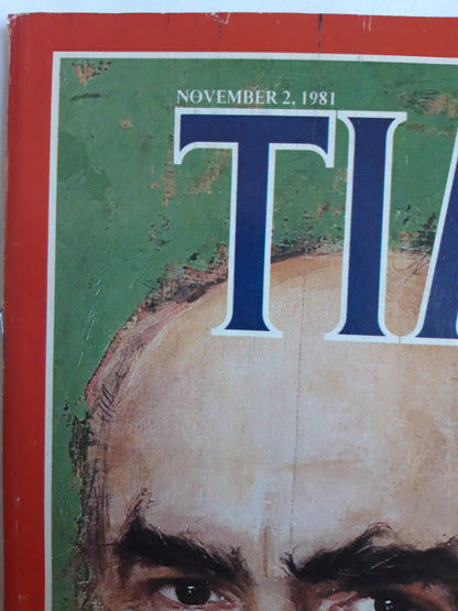 Time magazine Greece Swings Left Andreas Papandreou War of Words 02.11.1981 November 1981 No.44