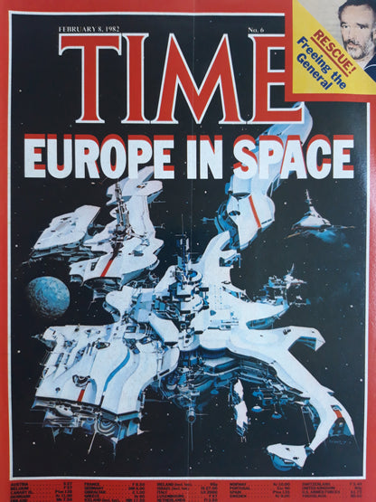 Time magazine Europe in Space Rescue! Freeing the General 08.02.1982 Februar 1982 No.6