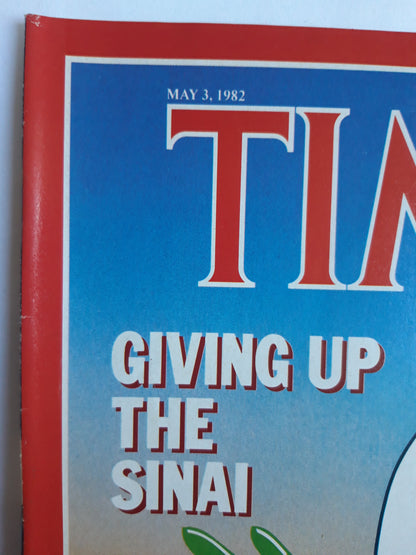 Time magazine Giving Up The Sinai Striking at Lebanon The British Attack 03.05.1982 Mai 1982 No.18
