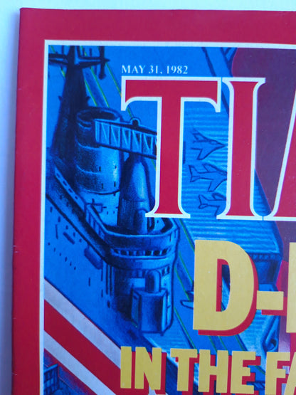 Time magazine D-Day in the Falklands Going Broke America`s Debt Disease 31.05.1982 Mai 1982 No.22