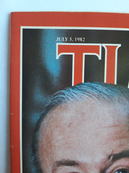 Time magazine U.S. Foreign Policy Shakeup George Shultz A Prince William 05.07.1982 Juli 1982 No.27