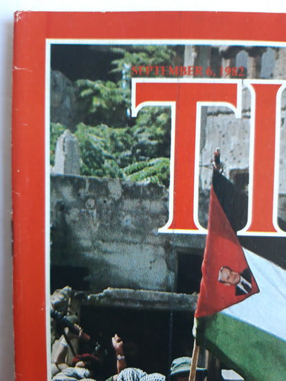 Time magazine Scattering The P.L.O. The U.S. Economy Is Wall Street Right? 06.09.1982 September 1982 No.36