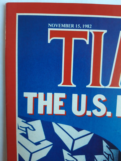 Time magazine The U.S. Elections Helmut Kohl 15.11.1982 November 1982 No.46