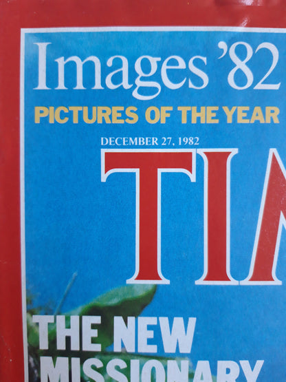 Time magazine The New Missionary Images ´82 Preaching the Gospel In New Guinea 27.12.1982 Dezember 1982 No.52