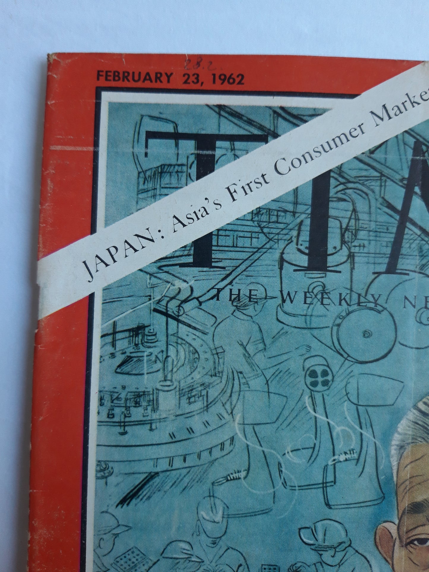 Time magazine Industrialist Konosuke Matsushita Japan: Asia`s First Consumer Market 23.02.1962 Februar 1962