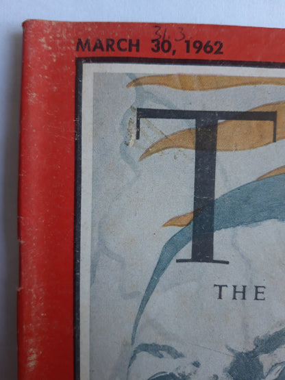 Time magazine Arturo Frondizi 30.03.1962 März 1962