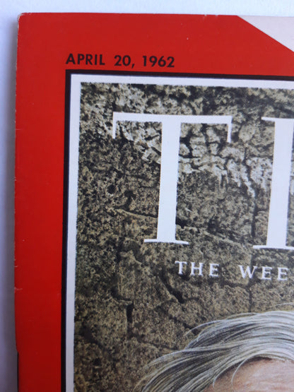 Time magazine Theologian Karl Barth The goal of human life is not death, but resurrection 20.04.1962 April 1962