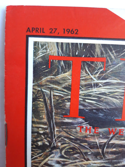 Time magazine Communist Chief Blas Roca Cuba: Chaos in the Economy Conflict Among the Reds 27.04.1962 April 1962