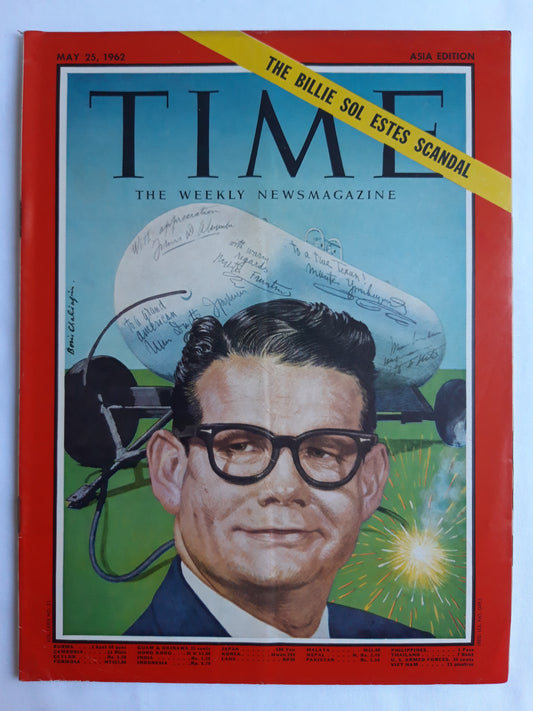 Time magazine The Billie Sol Estes Scandal 25.05.1962 Mai 1962