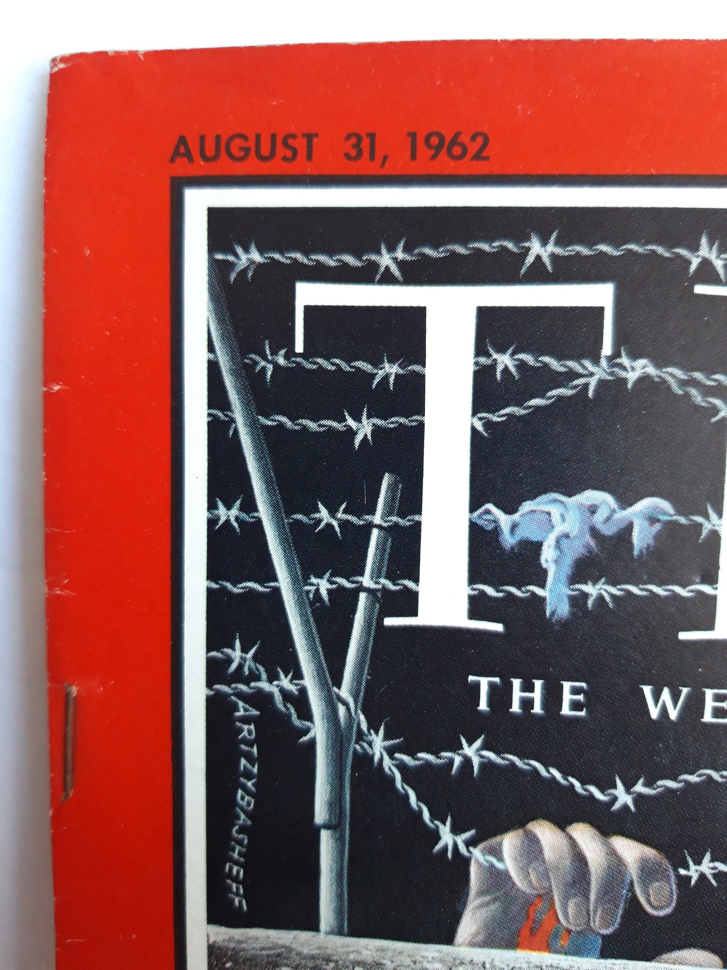 Time magazine The Wall 31.08.1962 August 1962
