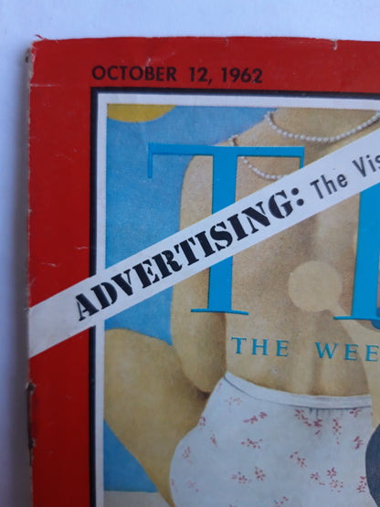 Time magazine Advertising: The Visible Persuaders Does she 12.10.1962 Oktober 1962