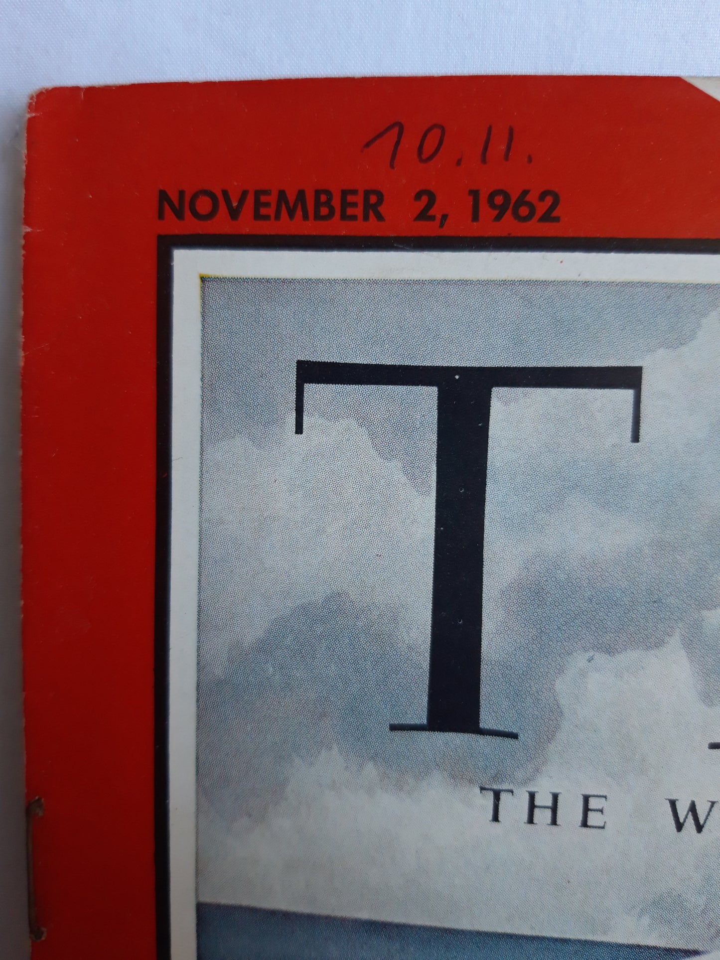 Time magazine Chief of Naval Operations George W. Anderson Showdown on Cuba 02.11.1962 November 1962