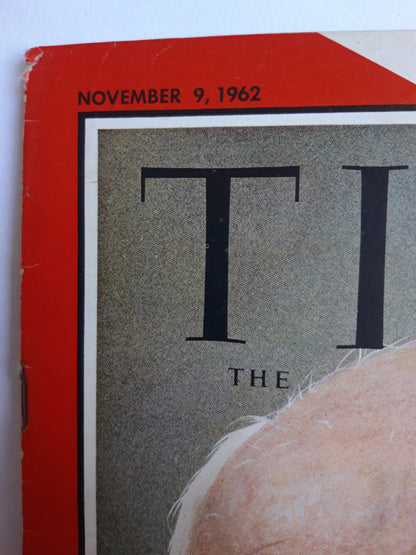 Time magazine Leonid Khrushchev´s Retreat 09.11.1962 November 1962
