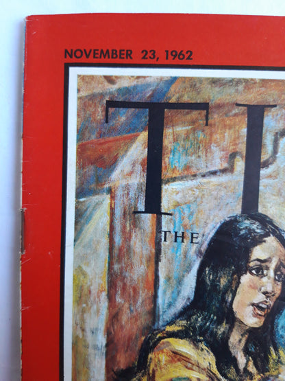 Time magazine Folk Singer Joan Baez 23.11.1962 November 1962