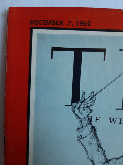 Time magazine De Gaulle´s Triumph 07.12.1962 Dezember 1962