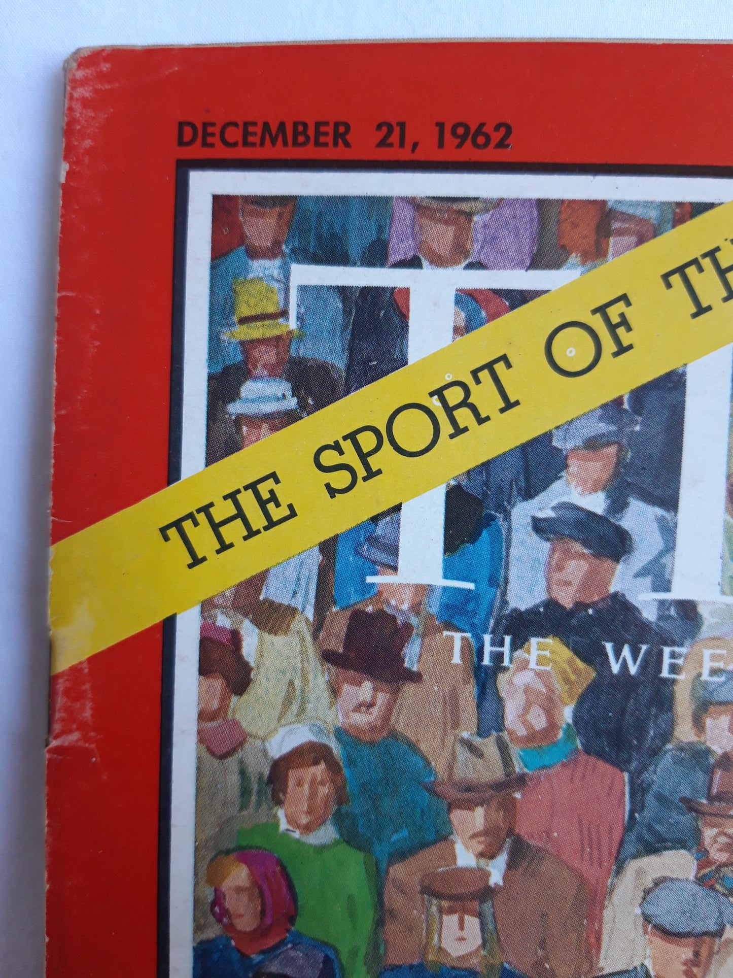 Time magazine Green Bay Coach Vince Lombardi The Sport of the `60s