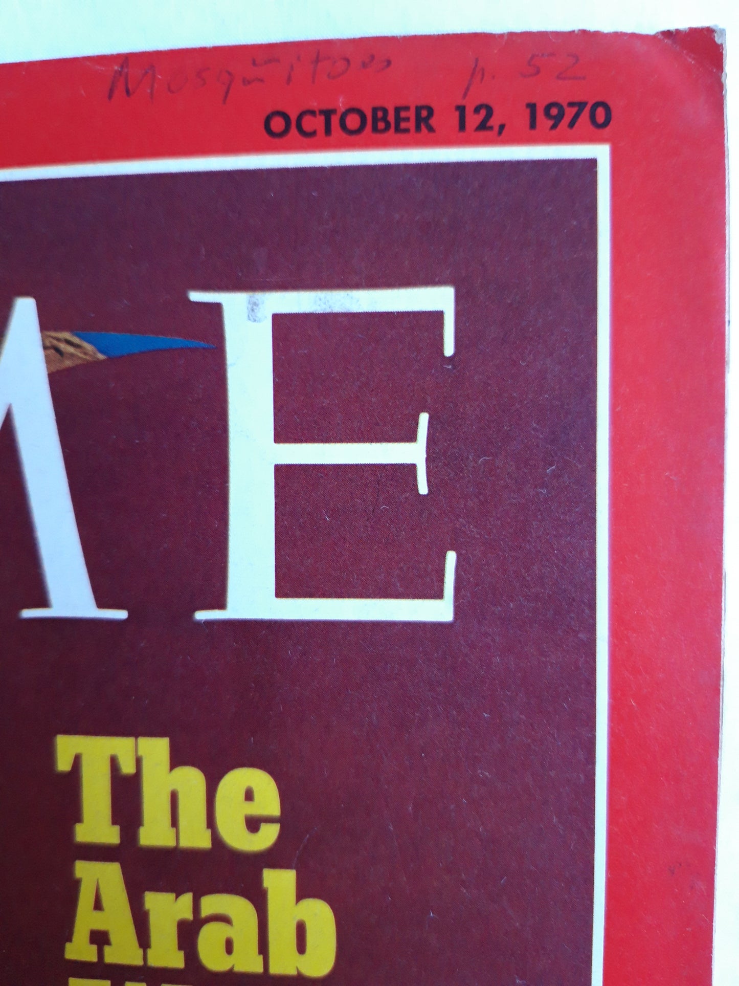 Time magazine The Arab World After Gamal Abdel Nasser 12.10.1970 Oktober 1970