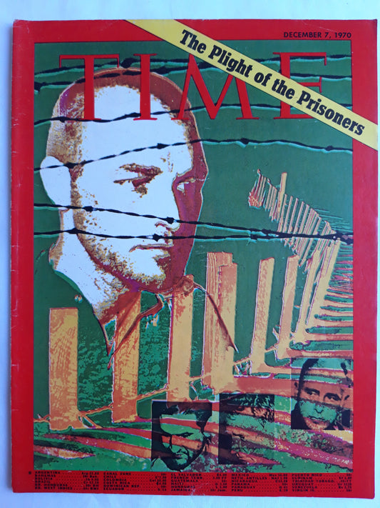 Time magazine The Plight of the Prisoners 07.12.1970 Dezember 1970