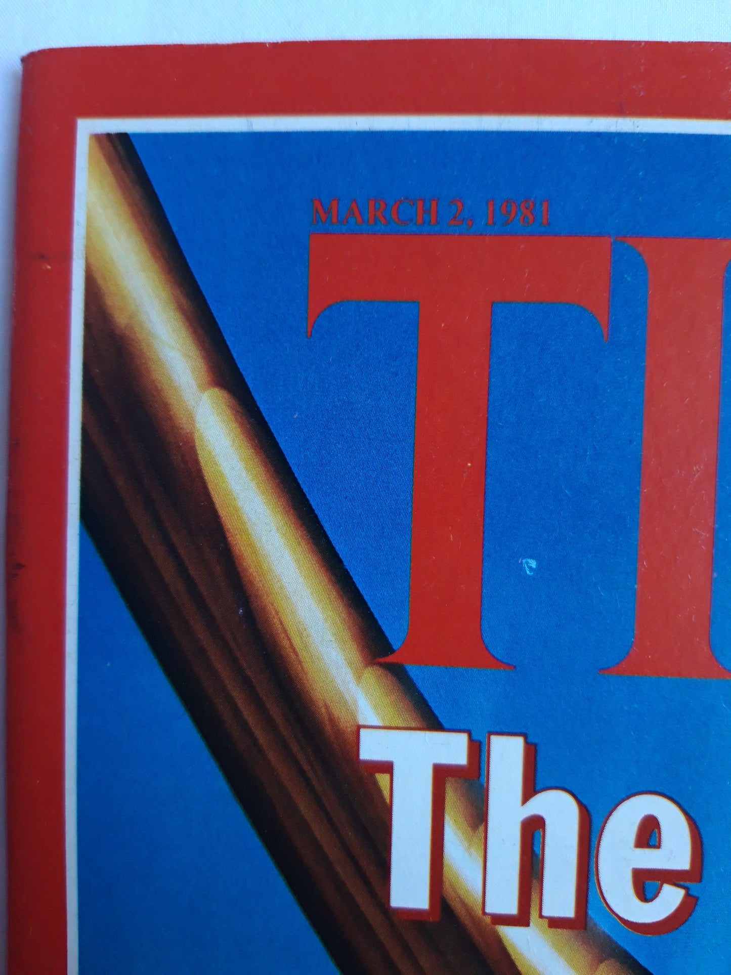 Time magazine The Ax Falls Ronald Reagan`s Plan for a New Beginning John Paul II Asia 02.03.1981 März 1981 No.9