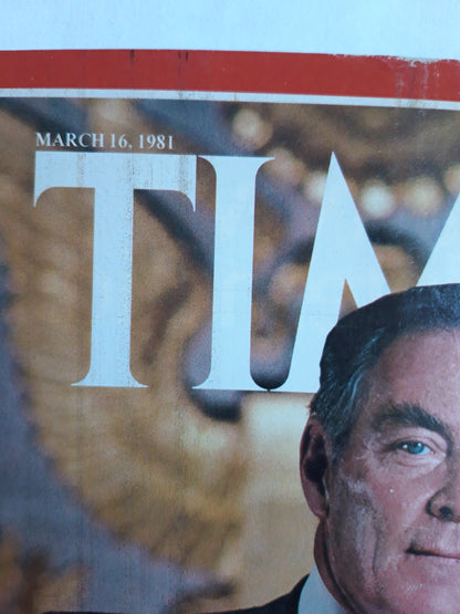 Time magazine Taking Command Alexander Haig Darwin Goes On Trial Again 16.03.1981 März 1981 No.11