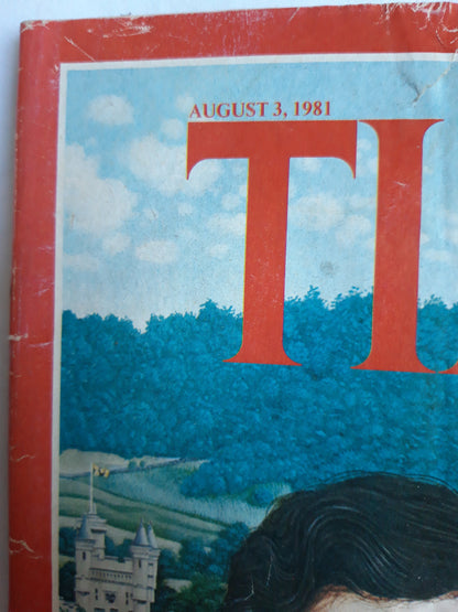 Time magazine Three Cheers! Princess of Wales Prince Charles III 03.08.1981 August 1981 No.31
