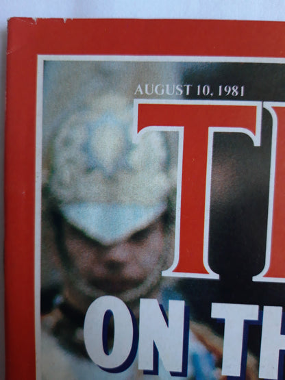 Time magazine On Their Way! Princess Diana Prince Charles III 10.08.1981 August 1981 No.32