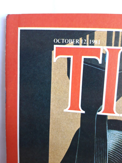 Time magazine Europe´s Unemployment Plague Downs and Ups of the Stock Markets 12.10.1981 Oktober 1981 No.41