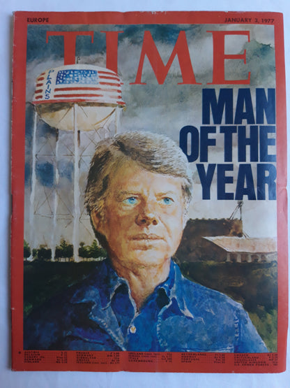 Time magazine Man of The Year Jimmy Carter 03.01.1977 Januar 1977