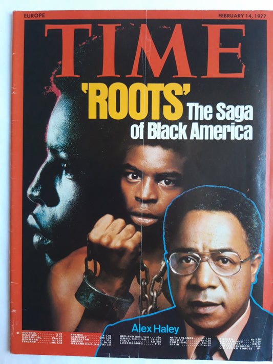 Time magazine Roots The Saga of Black America Alex Haley 14.02.1977 Februar 1977