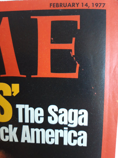 Time magazine Roots The Saga of Black America Alex Haley 14.02.1977 Februar 1977